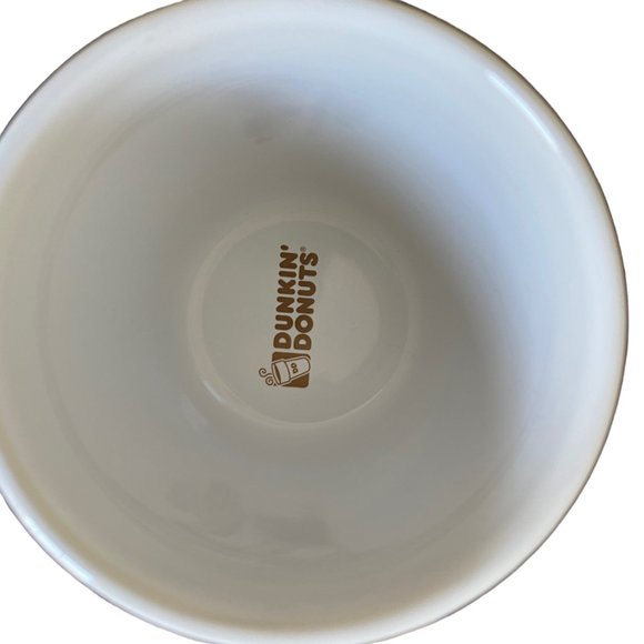 Dunkin' Donuts Large Oversized Ceramic Mugs Pair Set Of 2 - Picture 11 of 16